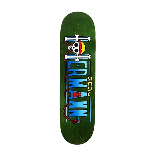 this is an image of Real Skateboard Deck Hermann Treasure 8.5