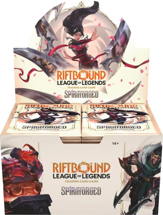Riftbound League Of Legends Spirit Forged Booster Box