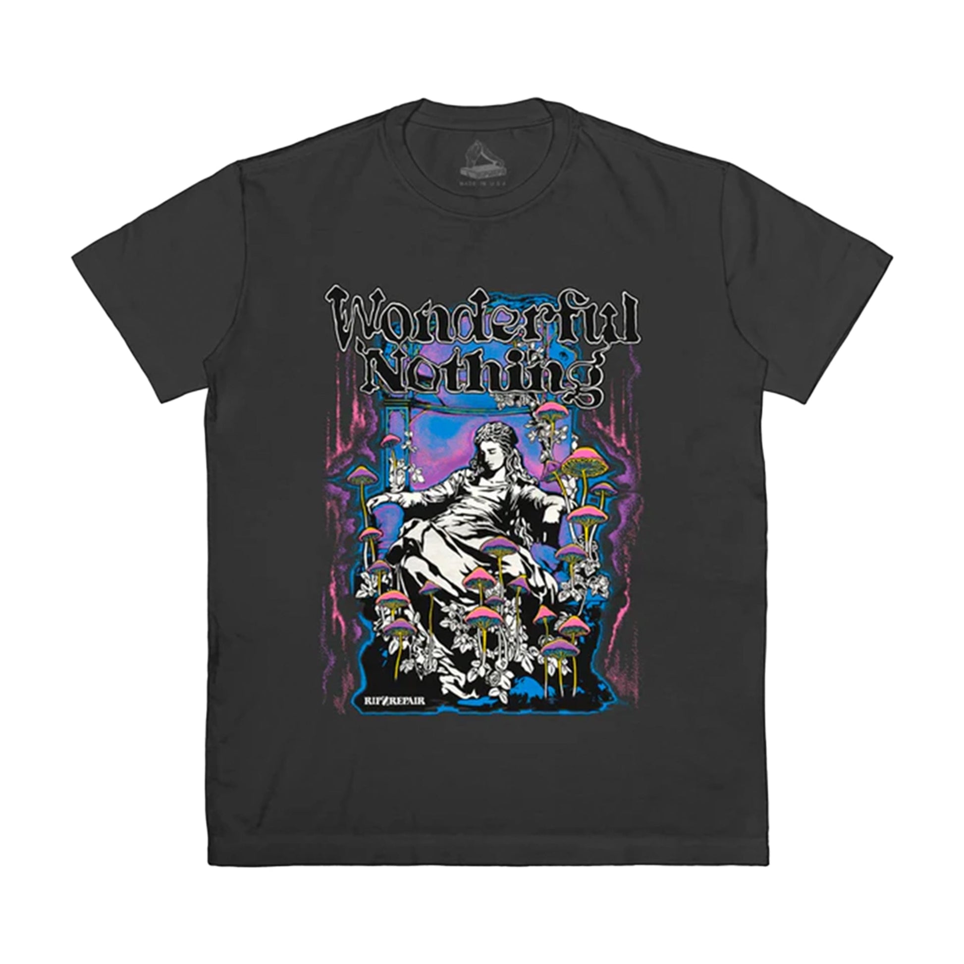 this is an image of Rip n Repair Wonderful Nothing SS Tee