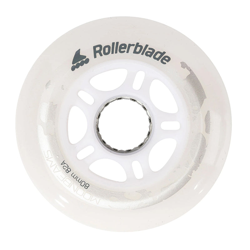 this is an image of Rollerblade Moonbeam LED Wheels 80/82a