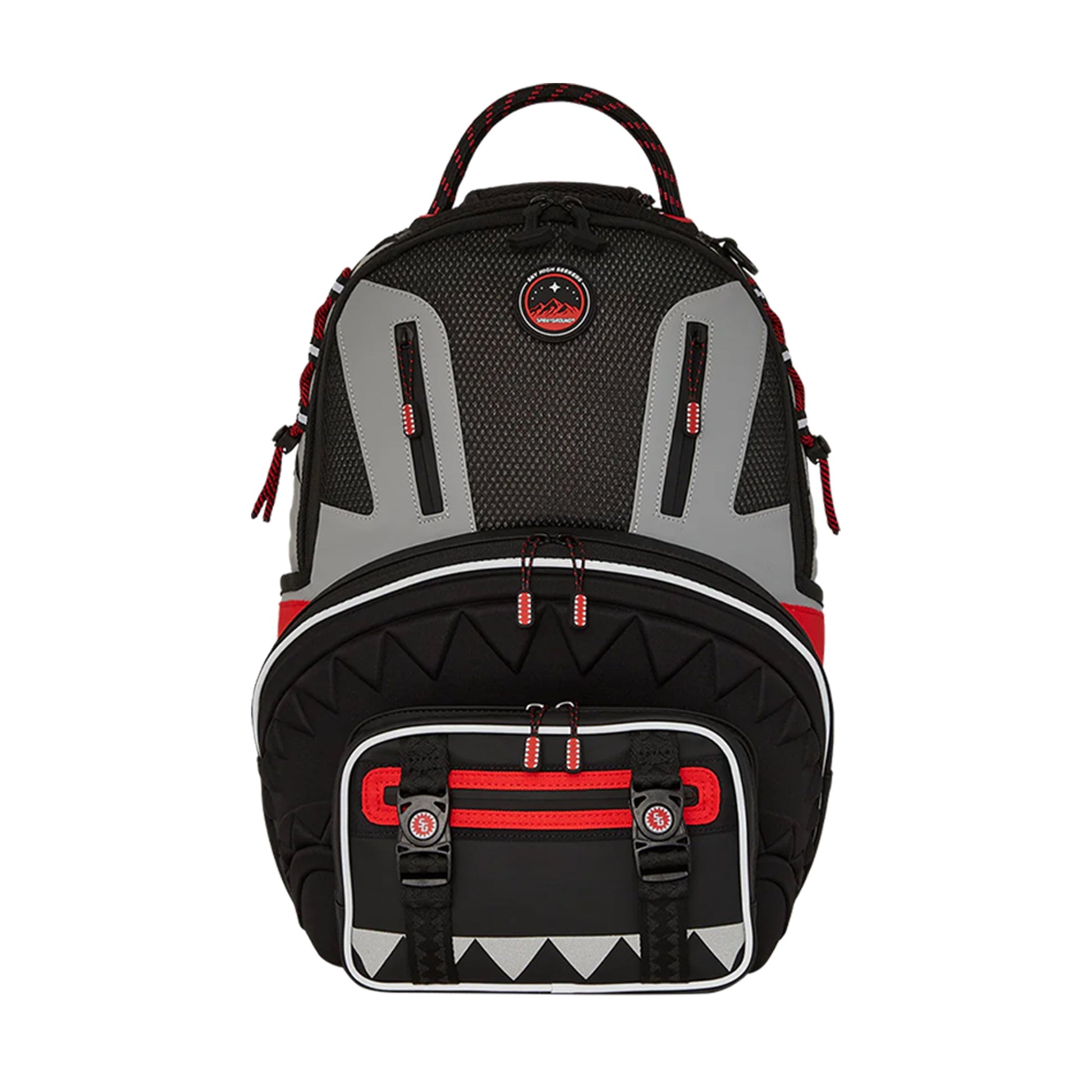 this is an image of SprayGround Sky High Seekers Arctic DLX Backpack