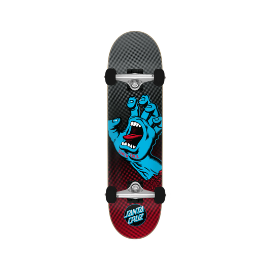 Santa Cruz Complete Skateboard Screaming Hand Fade Large 8.25