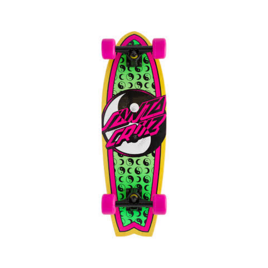 Santa Cruz Shark Tail Cruzer Yin Yang Dot 8.8”