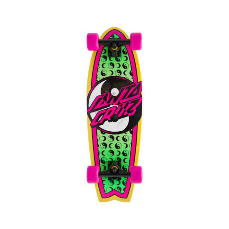 Santa Cruz Shark Tail Cruzer Yin Yang Dot 8.8”