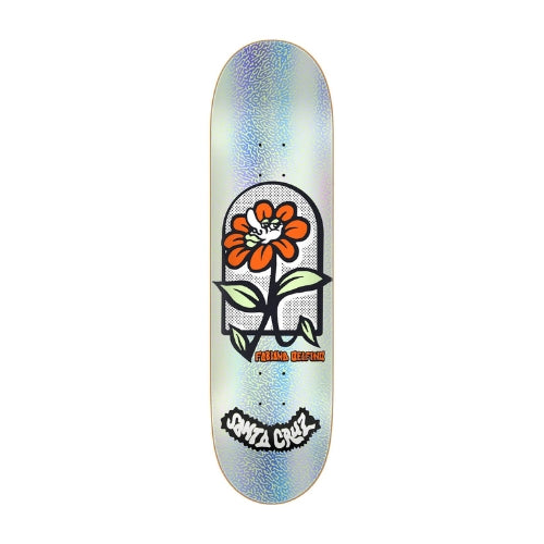 Santa Cruz Skateboard Deck Delfino Flower Frame 8.0 FeelBase