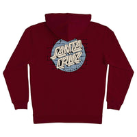 this is an image of Santa Cruz Scrawl Brick Dot PO Hooded Sweatshirt