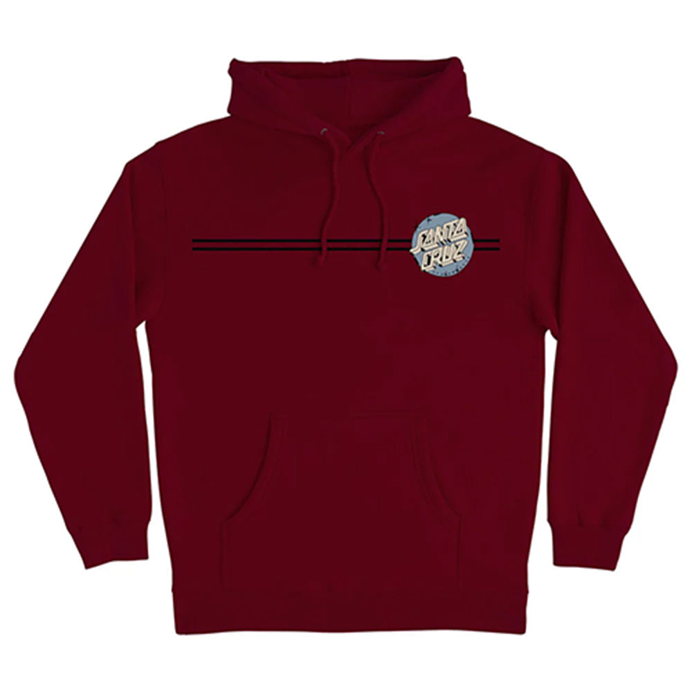 this is an image of Santa Cruz Scrawl Brick Dot PO Hooded Sweatshirt
