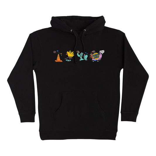 this is an image of Santa Cruz Skate Like A Girl Unisex Hoodie