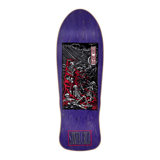 this is an image of Santa Cruz Skateboards Deck O’Brien Purgatory Reissue