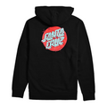 Scrawl Dot Zip Hooded Sweatshirt Women's Santa Cruz