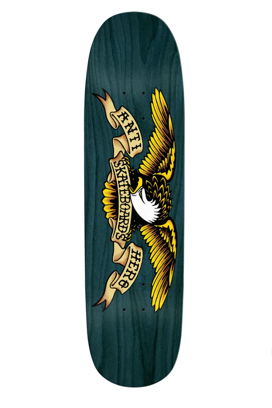 Anti Hero Team Eagle Blue Meanie Shaped Deck 8.75