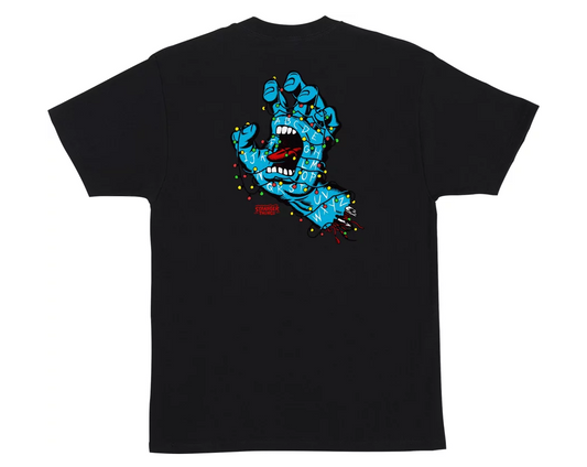 Santa Cruz X Stranger Things Screaming Lights SS Heavyweight T-Shirt