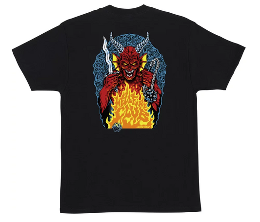 Santa Cruz X Stranger Things Hellfire Pit SS Heavyweight T-Shirt