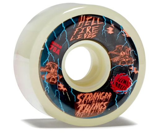 Slime Balls Wheels Stranger Things Meek Slasher Eddie OG Slime GITD 60mm 78a