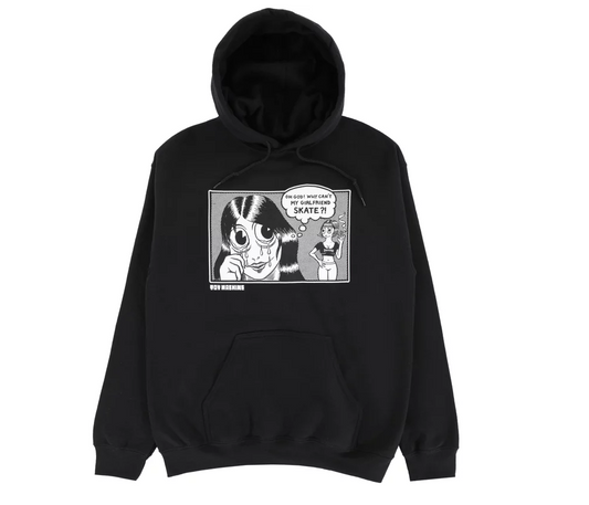 Thrasher x Toy Machine Girlfriend Hoodie - Black