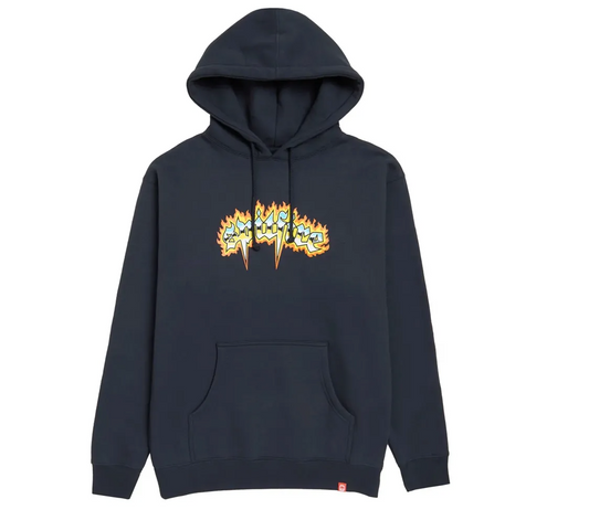 Spitfire Chrome Venom Hoodie - Navy