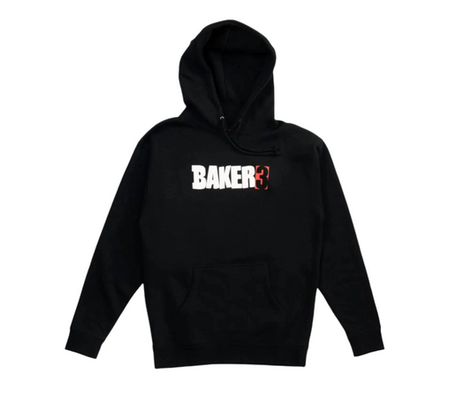 Baker Hoodie "Baker 3" - Black - Large