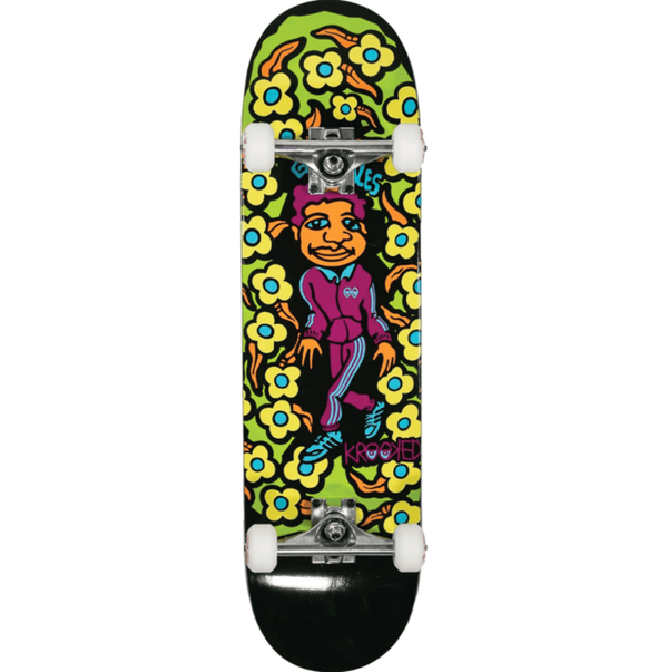 Krooked Complete Skateboard Sweatpants Blacklight 8.38