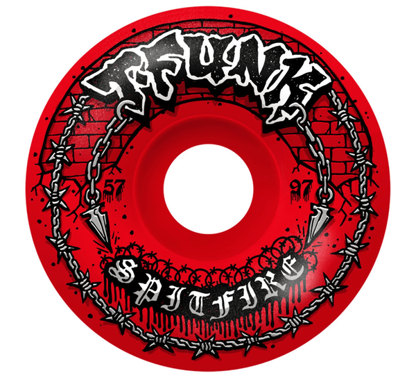 Spitfire Wheels Formula 4 T-Funk Raw Radial Full 97d