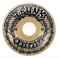 Spitfire Wheels Formula 4 T-Funk Raw Radial Full 97d