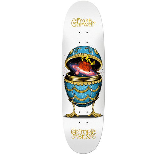 Anti Hero Skateboard Deck Gerwer Grimple Stix Fabrage Shaped 9.1