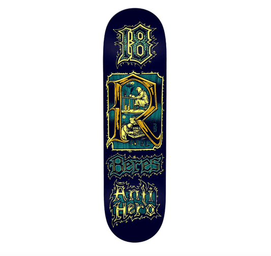 Anti Hero Skateboard Deck Raney Medieval 8.5