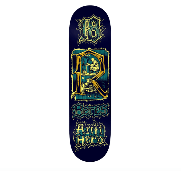 Anti Hero Skateboard Deck Raney Medieval 8.5