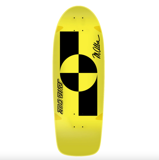 Santa Cruz Reissue Deck Malba Crash Test 10.03 Hand Screen Printed