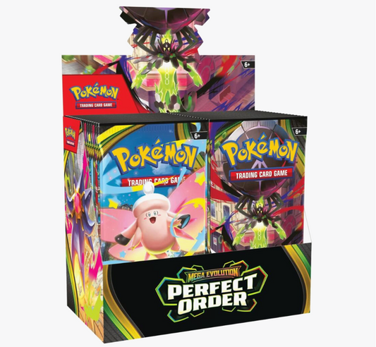 Pokemon Mega Evolutions Perfect Order Booster Box