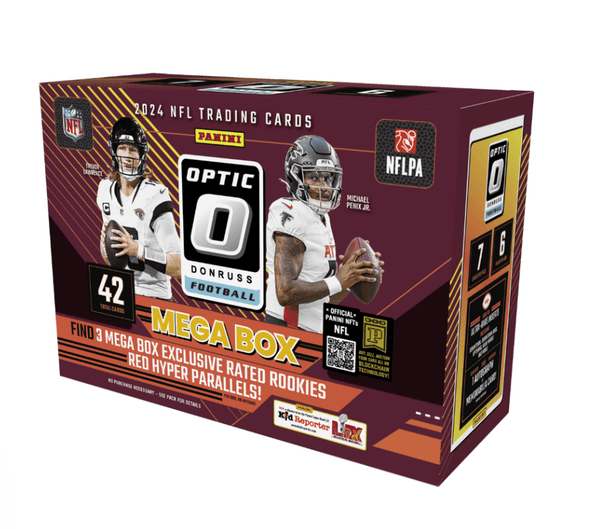 2024 Panini Donruss Optic Football Hobby Mega Box