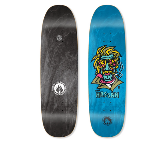Black Label Skateboards Hassan Smoking Section Skateboard Deck 9.25