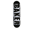 Baker Skateboards Team OG Logo Skateboard Deck 8.0 Black