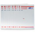 Full Size USPS Mailer Eggshell Sticker Pack