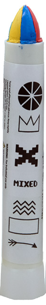 Art Primo 6 Way Split Solid Paint Marker - Classic Mix