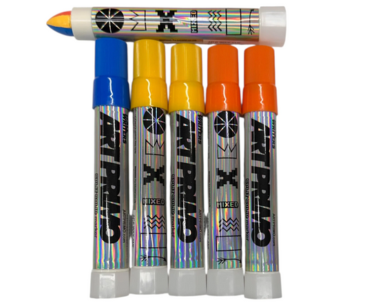Art Primo 6 Way Split Solid Paint Marker showing Classic Mix color sticks