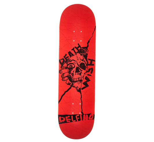 Deathwish Deck Delfino Rot 8.5