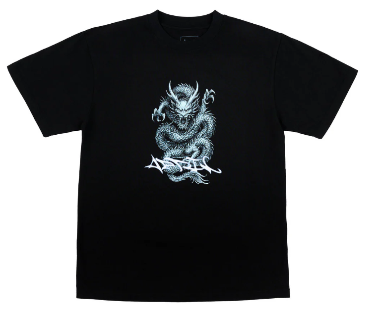 April SS Tee Fantasy Black