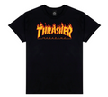 Thrasher Flame Logo SS Tee Black
