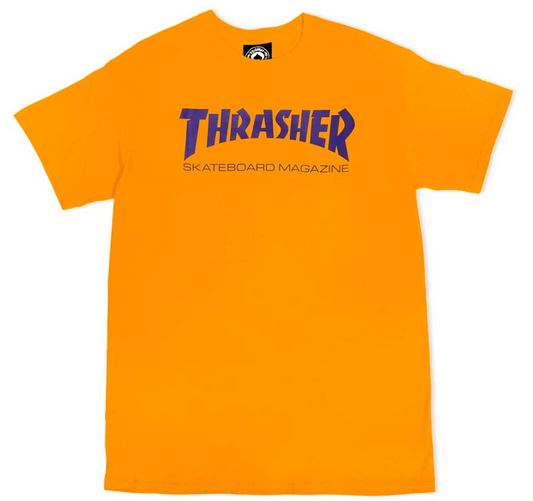 Thrasher Skate Mag SS Tee Gold/Purple