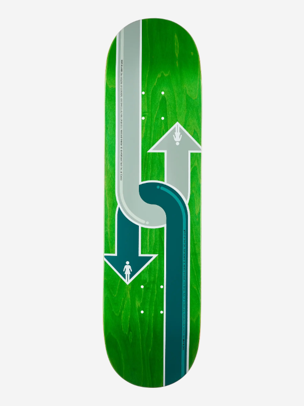 Girl Deck Gass Dual Directional Twin Tail 8.25