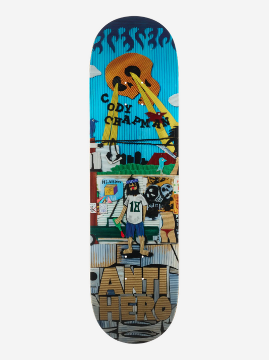 Anti Hero Skateboard Deck Chapman Kenji Goto 8.75