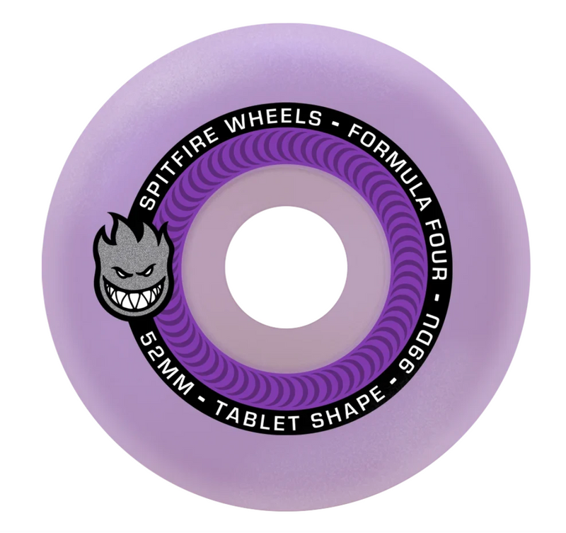 Spitfire Wheels Formula 4 Tablets Purple 52mm 99a