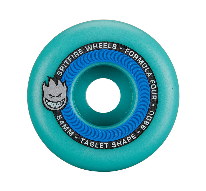 Spitfire Wheels Formula 4 Tablets Blue 54mm 99a