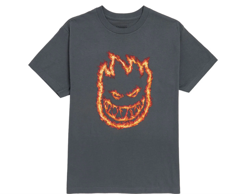 Spitfire Charred Remains SS Tee Dark Charcoal
