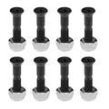 Pig Bolts Black Skateboard Hardware