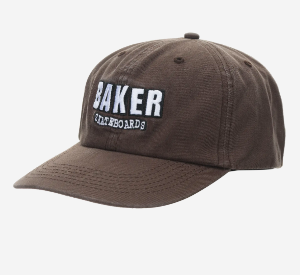 Baker Classic Logo Dad Hat Brown