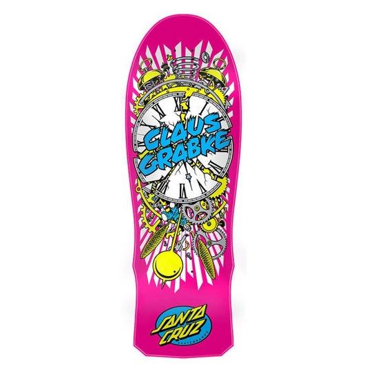 Santa Cruz Deck Grabke Exploding Clock Reissue 10.04