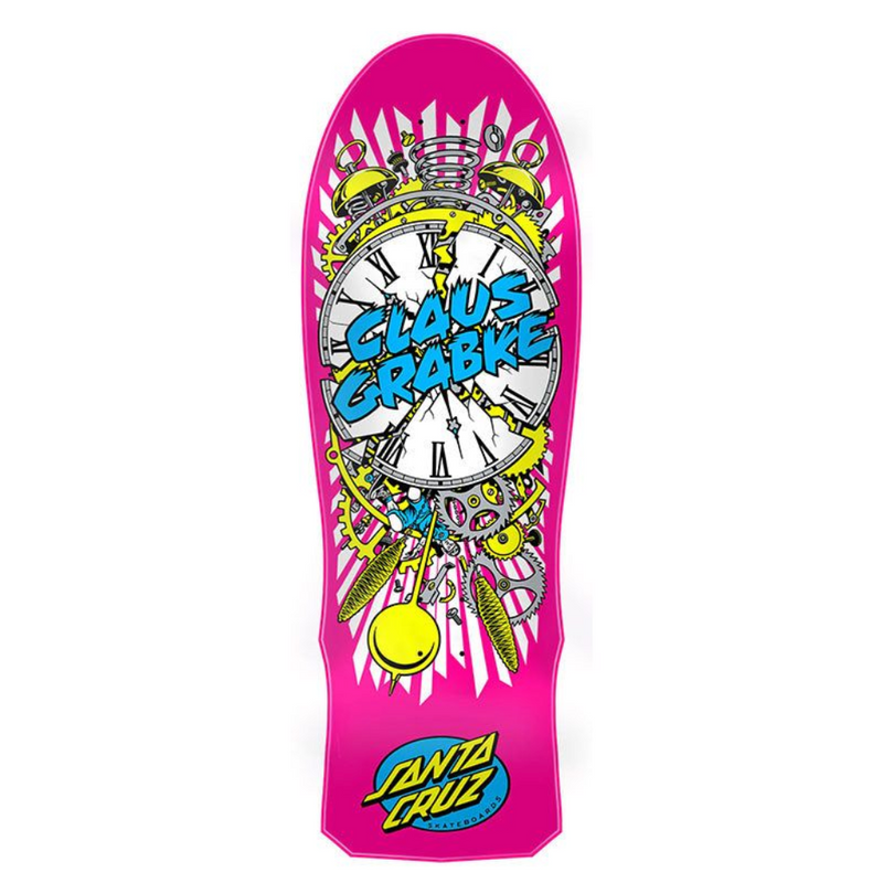 Santa Cruz Deck Grabke Exploding Clock Reissue 10.04