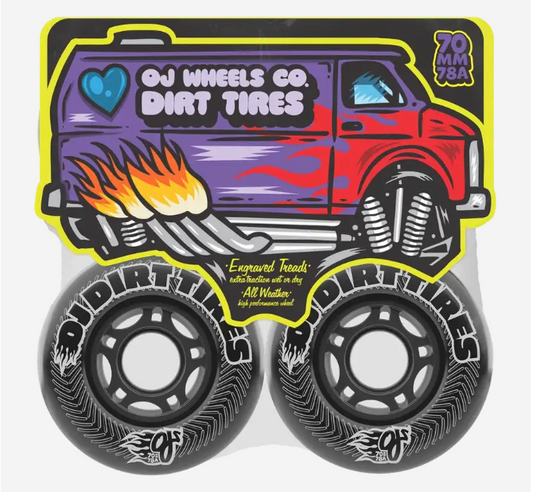 OJ Wheels Vandals Dirt Tires Thunder Juice