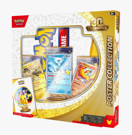 Pokemon 30th Celebrations Poster Collection